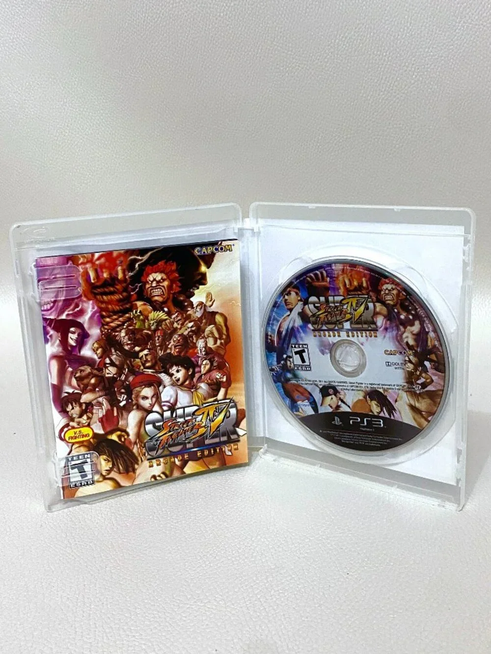 Street Fighter 4 IV Super Arcade Edition PS3 Complete W/ Manual PlayStation 3
